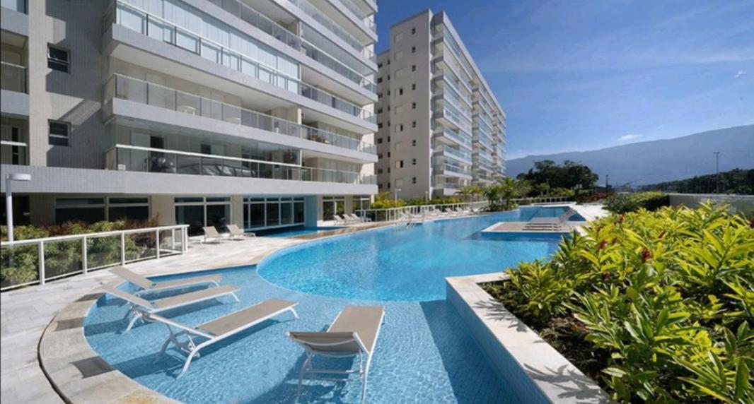 Apartamento Praia Bertioga Frente Mar Daire Dış mekan fotoğraf